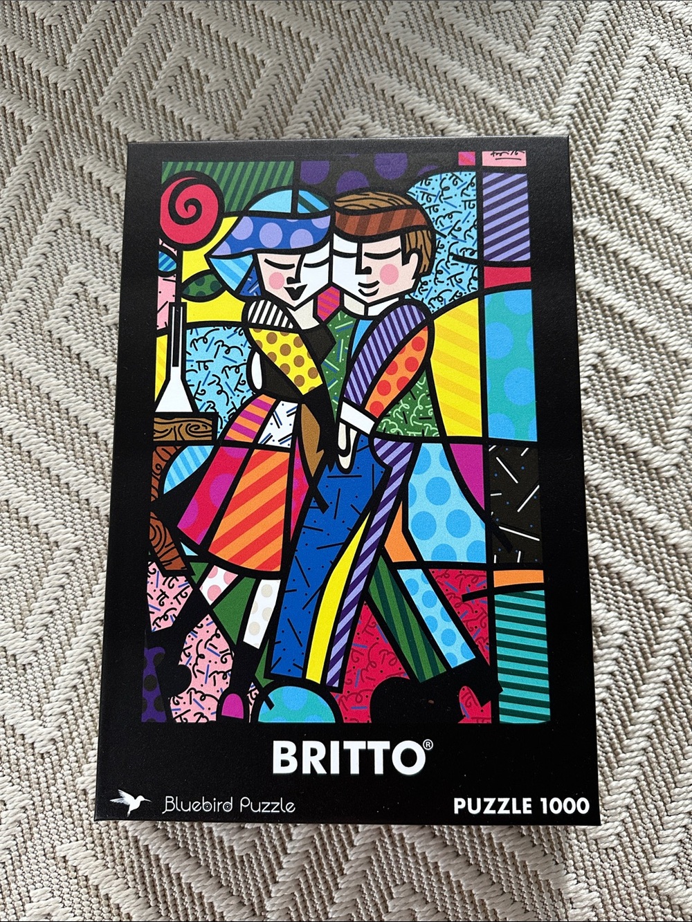 Romero Britto - Cheek to Cheek | 1000 Piece Puzzle